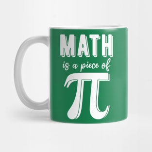 math is a piece of pi Mug